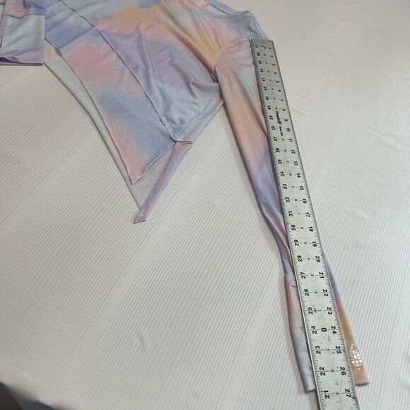 Free People Movement Womens Tempo Long Sleeve Tee Sz XS Multicolor Lightweight - Picture 4 of 7